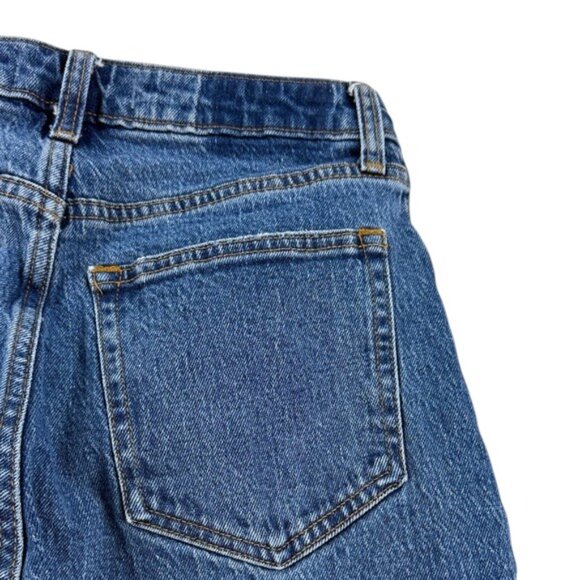 Abercrombie & Fitch The 90’s Relaxed Jeans Women’s Size 26 High Rise Raw Hem - Picture 3 of 10